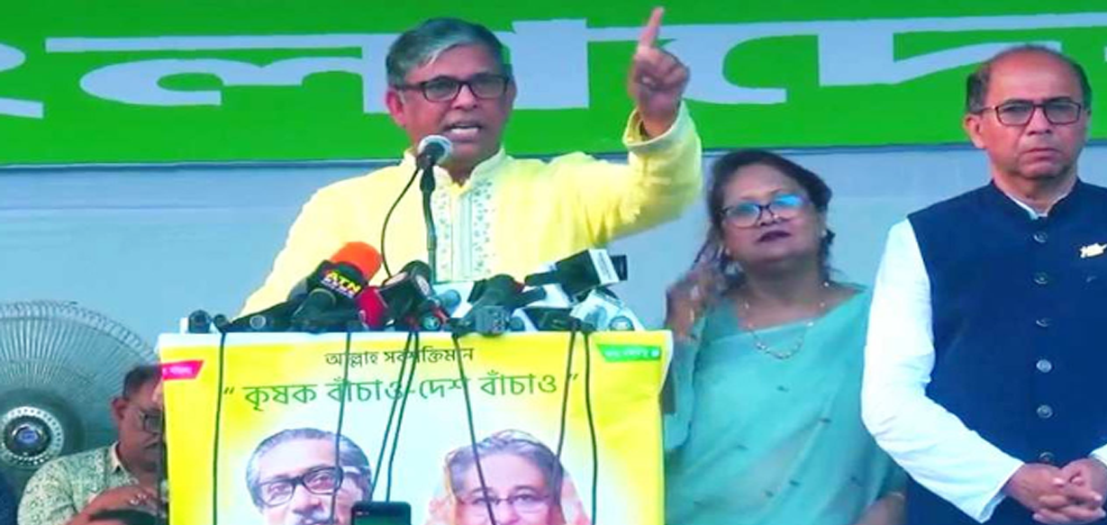 মির্জা ফখরুল তারেক রহমানের হুকুমে ষড়যন্ত্র করছে : নাছিম