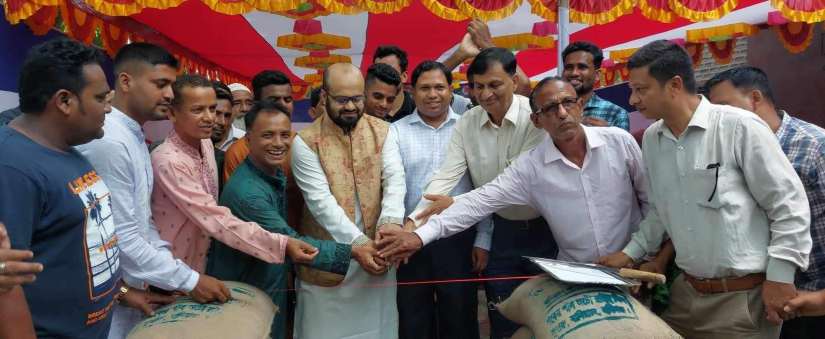 হবিগঞ্জের বানিয়াচংয়ে অভ্যন্তরীণ বোরো ধান ও চাউল সংগ্রহের উদ্বোধন করলেন এমপি-রুয়েল