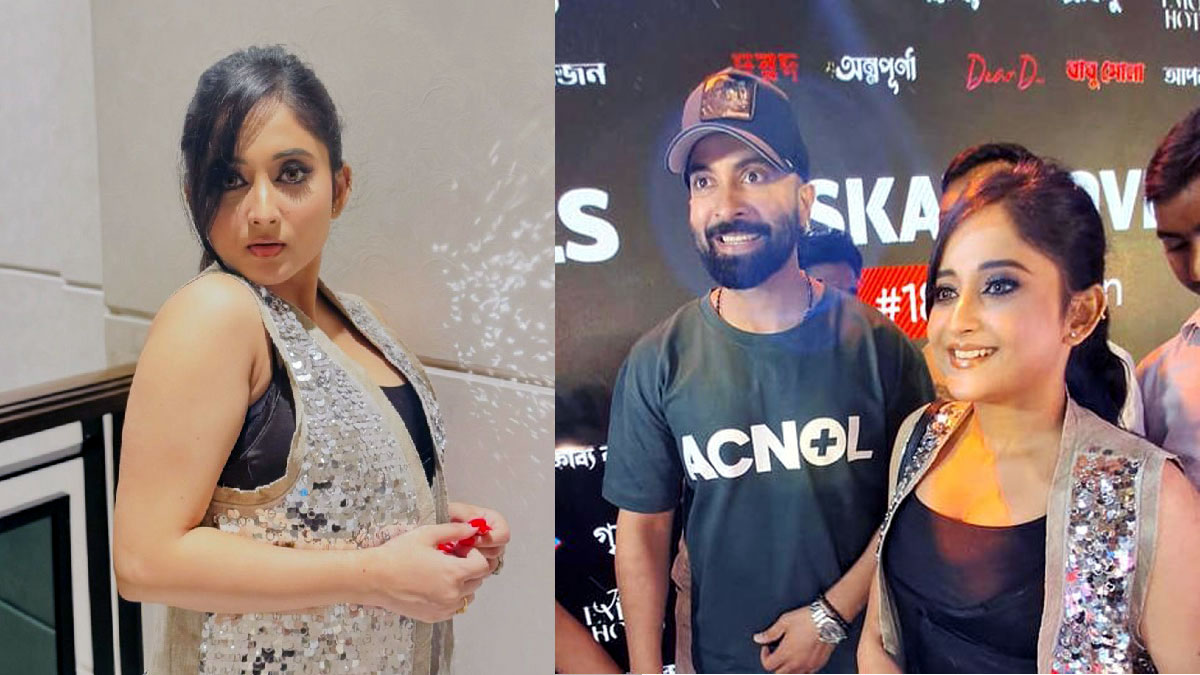 শাকিবকে কাছে পেয়ে মুগ্ধ সৌমিতৃষা, জানালেন অনুভূতি