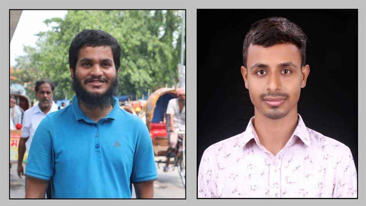 বাম থেকে বিআরটিসির কর্মকর্তাদের হামলায় আহত সাংবাদিক মো. ইলিয়াস ও শরিফুল ইসলাম
বিআরটিসি কর্মকর্তার নেতৃত্বে সাংবাদিকদের ওপর হামলা
